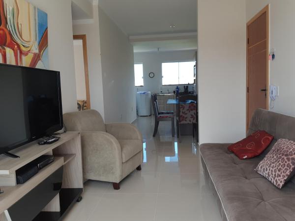 På billedet ses objektet Apto 2 dorm a 750m da praia beliggende i byen Florianópolis.