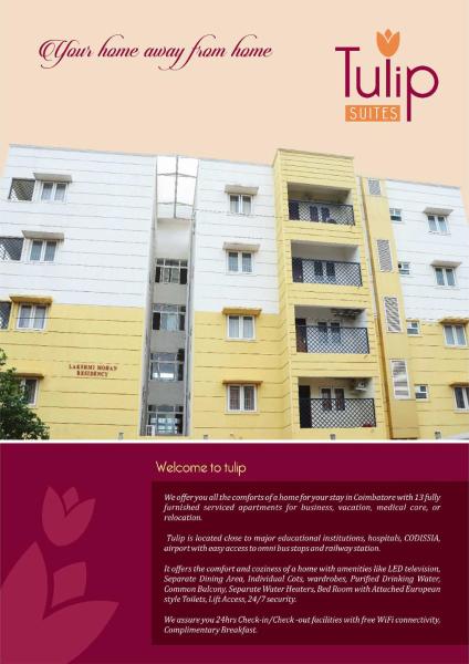 A la foto es mostra l'objecte Tulip Suites situat a la ciutat de Coimbatore.