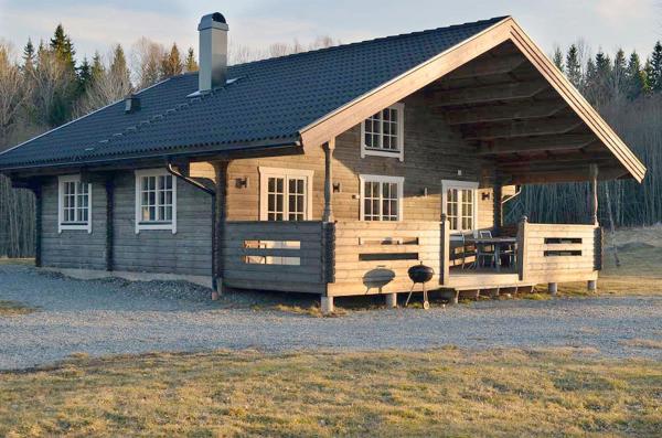Na zdjęciu widoczny jest obiekt Ferienhaus Stenbäcken in Mittelschweden położony w mieście Töcksfors.
