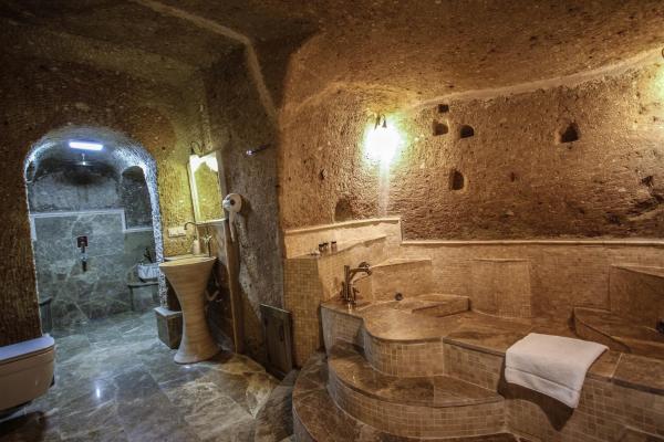 Na fotografii je vidět objekt Heaven Cave House - Razziya Evi nacházející se ve městě Ürgüp.