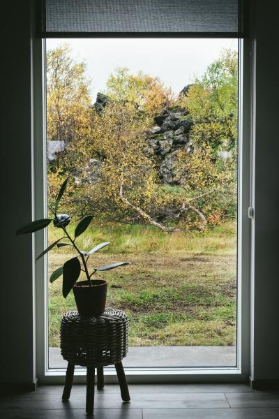 На фото показан объект Mývatn apartments, расположенный в городе Миватн.
