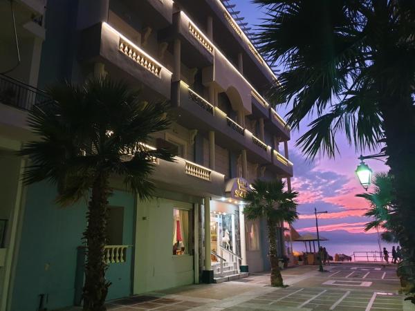 Nella foto è visibile l'oggetto Seaside Hotel situato nella città di Loutraki.