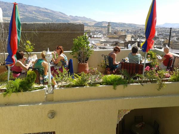 A la foto es mostra l'objecte Maison Famille Tazi situat a la ciutat de Fes.