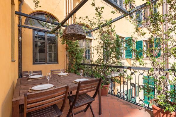 Na zdjęciu widoczny jest obiekt The Terrace in Florence Apt położony w mieście Florencja.