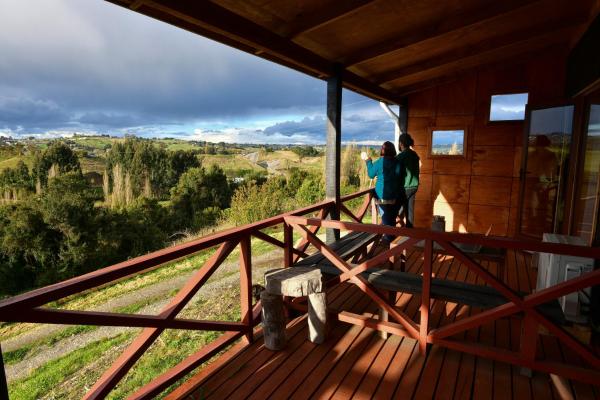 A la foto es mostra l'objecte Hostal Boutique Los Arrayanes situat a la ciutat de Castro.