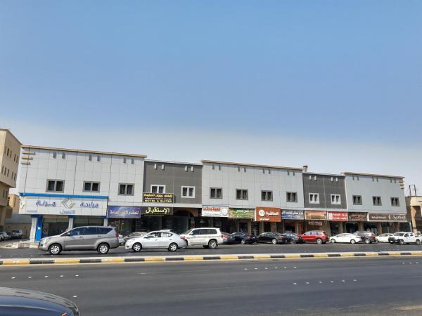 På billedet ses objektet عيون الماسة شقق المخدومة Euyun Al Masa Service Apartments beliggende i byen Dammam.
