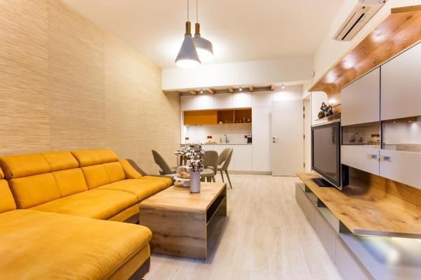 The photo shows the SCA Sofia City Apartments located in the city of Sofia.