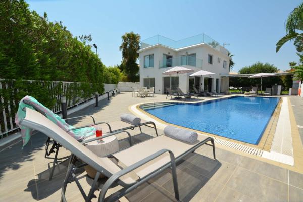 A la foto es mostra l'objecte Olympic Gardens Villa situat a la ciutat de Protaras.