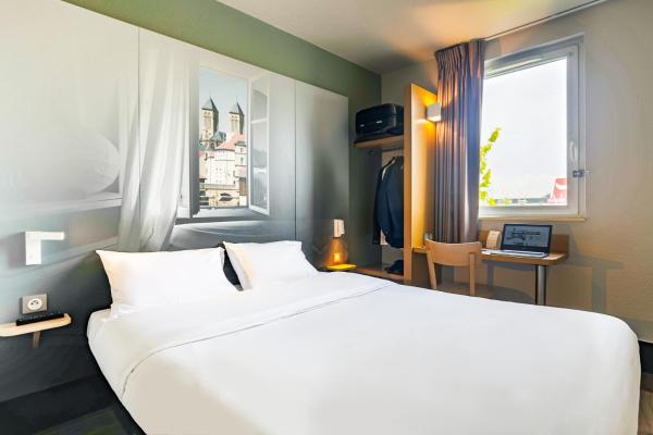 På billedet ses objektet B&B HOTEL Metz Semécourt beliggende i byen Fèves.