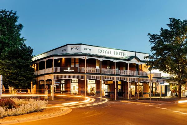 Auf dem Foto ist das Objekt The Royal Daylesford Hotel in der Stadt Daylesford zu sehen.