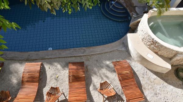 På billedet ses objektet Hotel Zamna Boutique beliggende i byen Mérida.