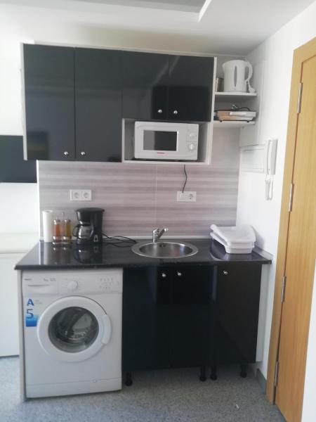 Na zdjęciu widoczny jest obiekt Estudio en Ciudad Jardín położony w mieście Malaga.