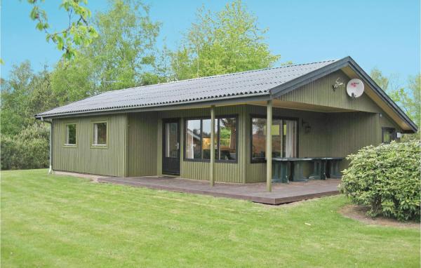 Kuvassa näkyy kohde Holiday Home Harekærgårdsvej Kirke Hyllinge Denm, joka sijaitsee kaupungissa Kirke-Hyllinge.
