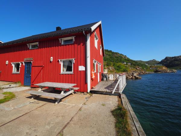 På bildet vises objektet Lofoten Troll Point som ligger i byen Liland.