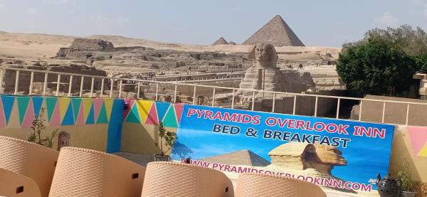 Nella foto è visibile l'oggetto Pyramids Overlook Inn situato nella città di Il Cairo.