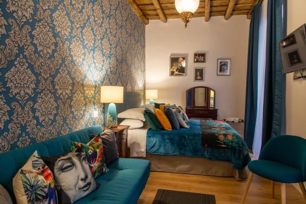 Na fotografii je vidět objekt B&B Ventisei Scalini A Trastevere nacházející se ve městě Řím.