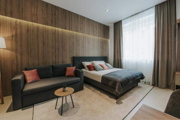 A la foto es mostra l'objecte Apricot Luxe Apartments situat a la ciutat de Zagreb.