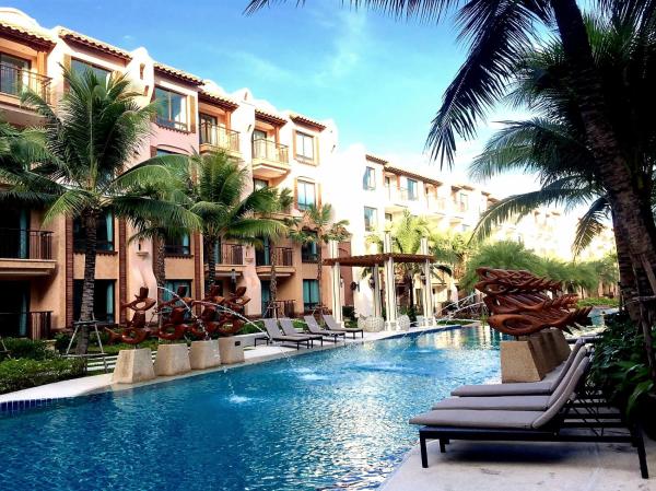 På billedet ses objektet Peaceful Pool-access room - Q seaside Hua Hin beliggende i byen Phetchaburi.