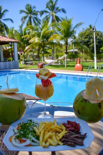 A la foto es mostra l'objecte Chalés de Peroba situat a la ciutat de Ponta do Mangue.