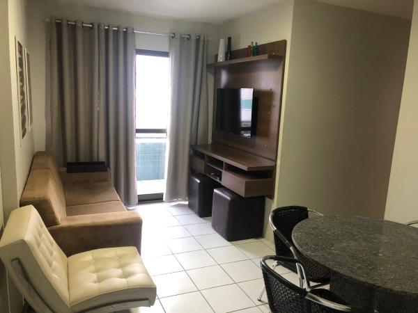 A la foto es mostra l'objecte Apt. para Família - Completo em Recife, Boa Viagem - 3 qts - p/ 6 pessoas - 300m da praia situat a la ciutat de Recife.