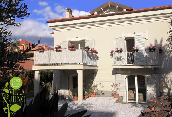 A la foto es mostra l'objecte Guesthouse Villa Jung situat a la ciutat de Bordighera.