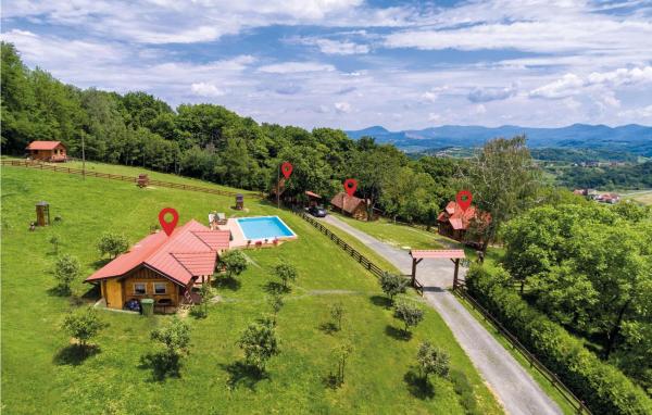 A la foto es mostra l'objecte Four-Bedroom Holiday Home In Novi Marof situat a la ciutat de Možđenec.