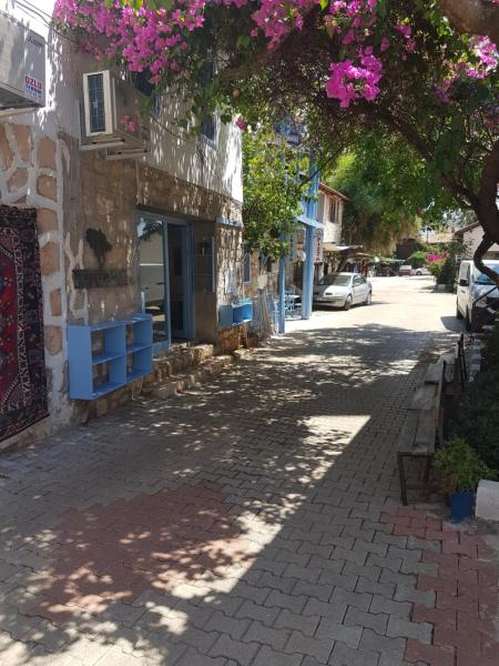 Στη φωτογραφία φαίνεται το αντικείμενο Boynuz Ağacı pansiyon που βρίσκεται στην πόλη Kaleucagız.