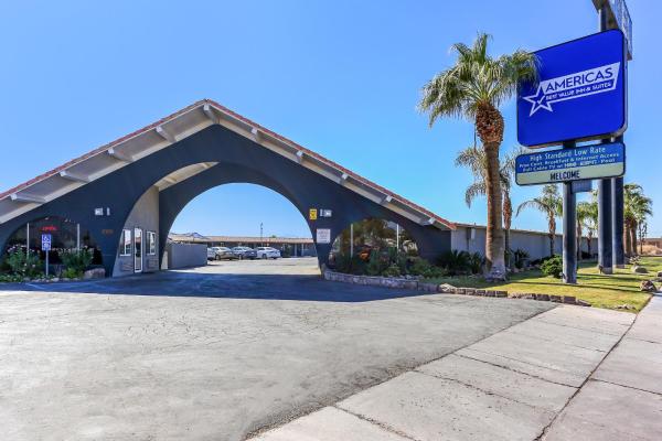 A la foto es mostra l'objecte Americas Best Value Inn and Suites El Centro situat a la ciutat de Calexico.