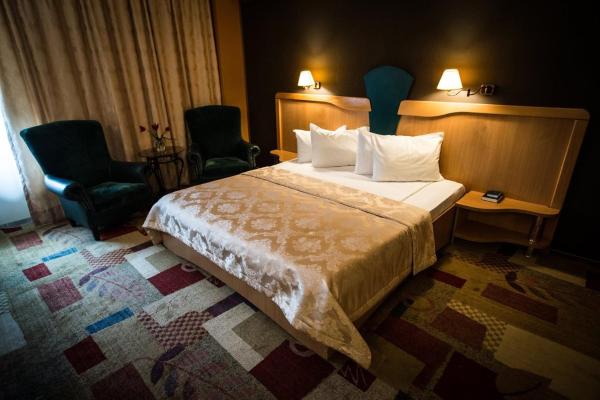 På billedet ses objektet Ambassador Hotel beliggende i byen Timişoara.
