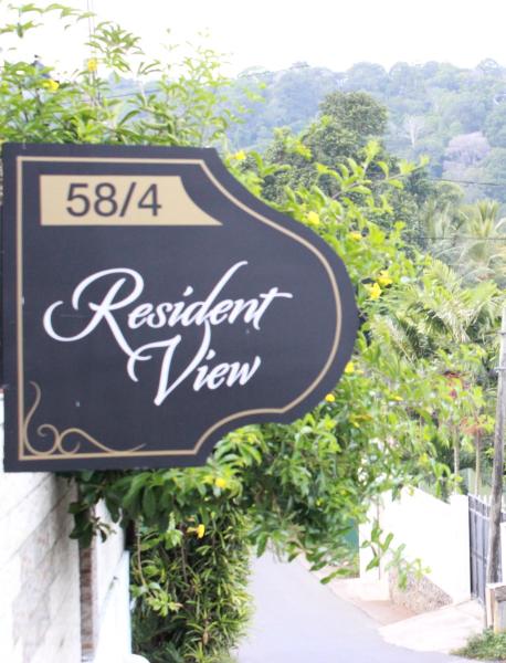 Na fotografii je vidět objekt Resident View Homestay nacházející se ve městě Kandy.