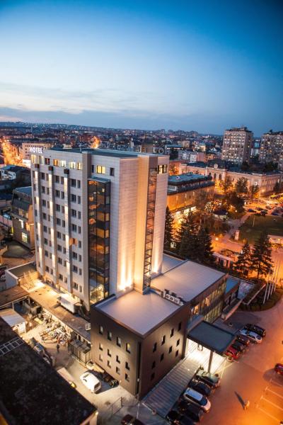 A la foto es mostra l'objecte Hotel Kragujevac situat a la ciutat de Kragujevac.