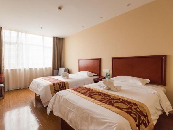 På billedet ses objektet GreenTree Alliance SuZhou TaiCang City Taiping South Road Hotel beliggende i byen Zhoujiating.