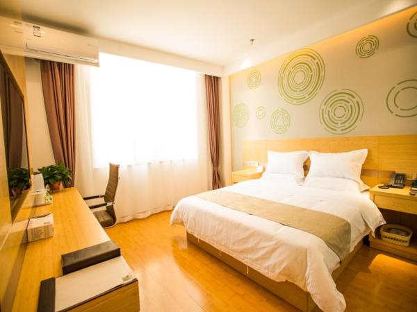 Na zdjęciu widoczny jest obiekt GreenTree Inn Jinzhong Yuci Old Town Express Hotel położony w mieście Jinzhong.
