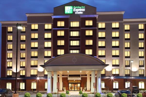 På billedet ses objektet Holiday Inn Express Hotel & Suites Ohio State University- OSU Medical Center by IHG beliggende i byen Columbus.
