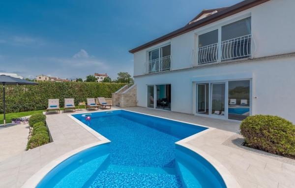 A la foto es mostra l'objecte Luxury Villa Lavanda with Pool and Sauna situat a la ciutat de Kanfanar.