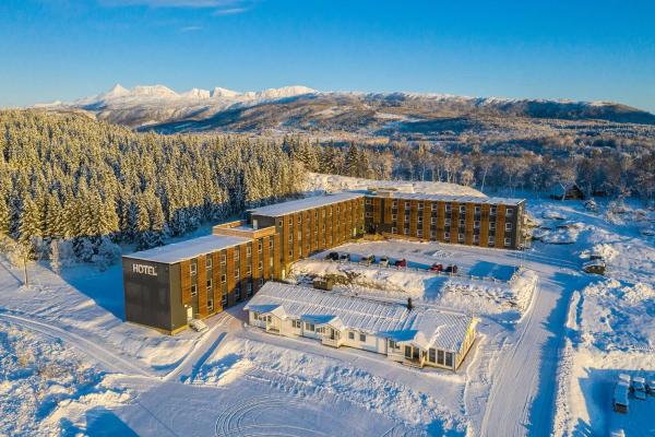 Na zdjęciu widoczny jest obiekt Aiden by Best Western Harstad Narvik Airport położony w mieście Harstad.