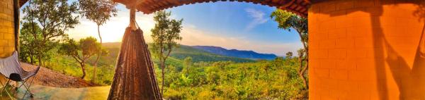 Fotografia 3: Bangalô Sol e Lua - ao lado da portaria do Parque Nacional
