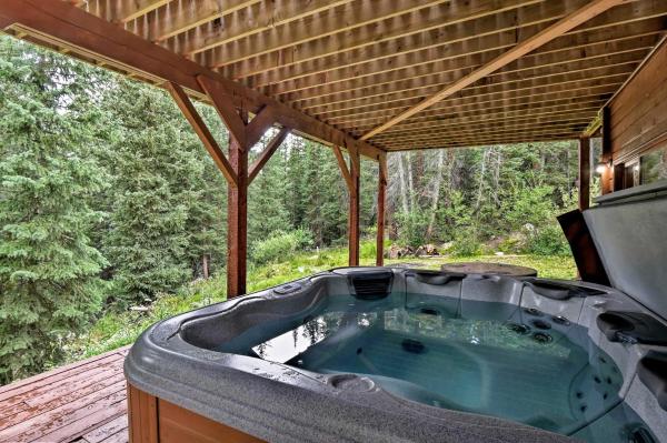 Auf dem Foto ist das Objekt Bear View Lodge in Alma 15 Mi to Breckenridge! in der Stadt Alma zu sehen.
