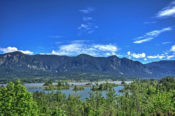 Na zdjęciu widoczny jest obiekt Anns Aerie Home with Gorgeous Views and Special Rates! położony w mieście Stevenson.