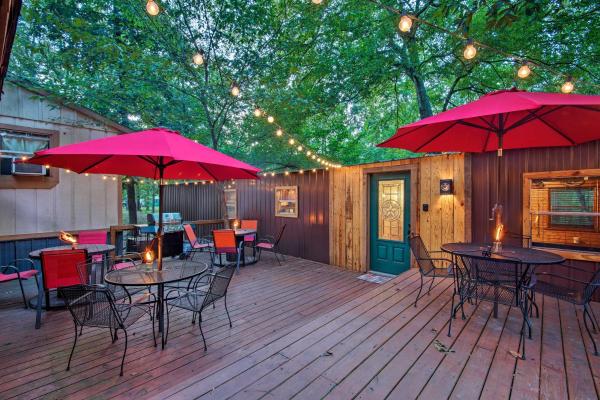 Hot Tub And Fire Pit Hochatown Family Home