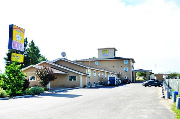 På billedet ses objektet Lone Star Hotel beliggende i byen North Battleford.