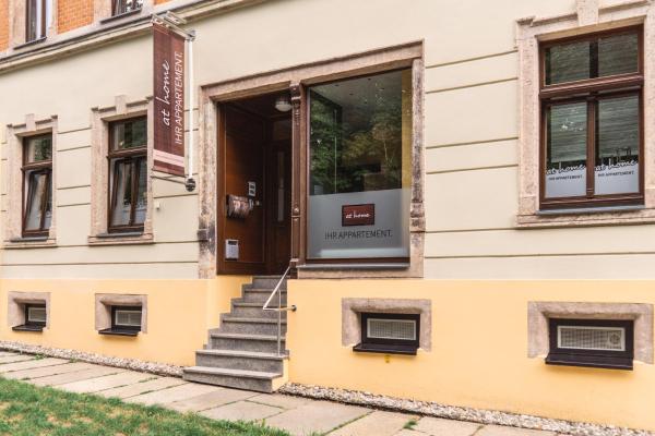 Na fotografii je vidět objekt athome IHR Apartment nacházející se ve městě Chemnitz (Saská Kamenice).