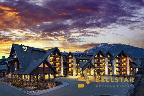 A la foto es mostra l'objecte Grande Rockies Resort-Bellstar Hotels & Resorts situat a la ciutat de Canmore.