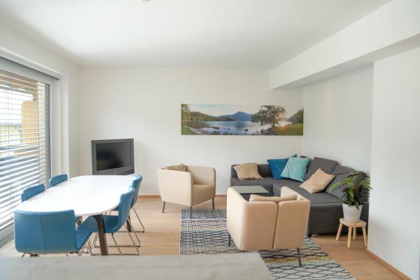 A la foto es mostra l'objecte Panorama Appartement situat a la ciutat de Strobl.