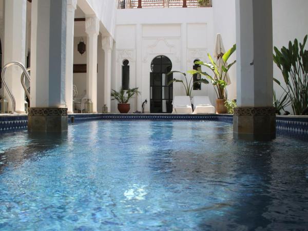 Na fotografii je vidět objekt Riad Bellamane Marrakech nacházející se ve městě Marakéš.