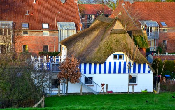 På bildet vises objektet Loft am Diek som ligger i byen Freiburg - Elbe.