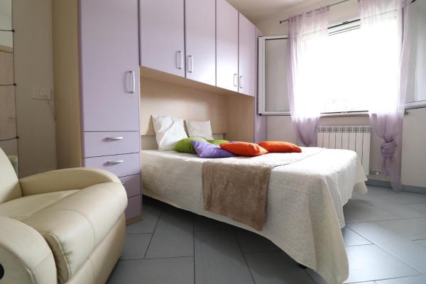Na fotografii je vidět objekt Casa Vacanze claudia a Otranto 6 posti nacházející se ve městě Otranto.