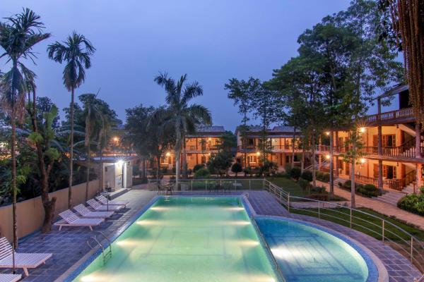 A la foto es mostra l'objecte Jungle Safari Lodge- Serenity in the Wild situat a la ciutat de Sauraha.