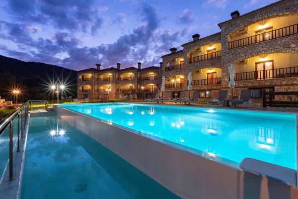 A la foto es mostra l'objecte Aiolides Hotel situat a la ciutat de Neráïda.