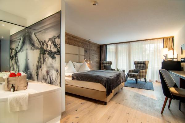 A la foto es mostra l'objecte Walliserhof Grand-Hotel & Spa Relais & Châteaux situat a la ciutat de Saas-Fee.